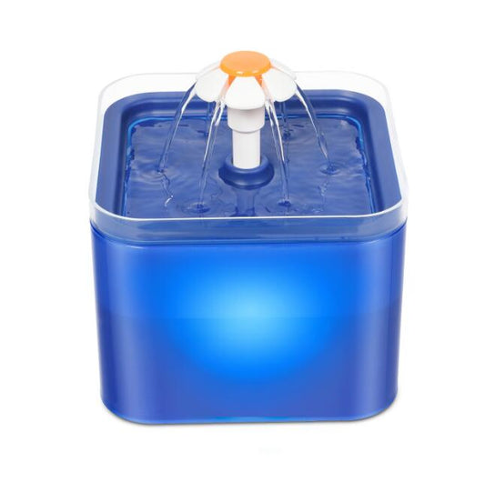 Automatic Cat Water Fountain Filter Indoor 2L LED Drinker for cats Water Dispenser Pet Drinking Fountain for cats Feeder - PawFlow