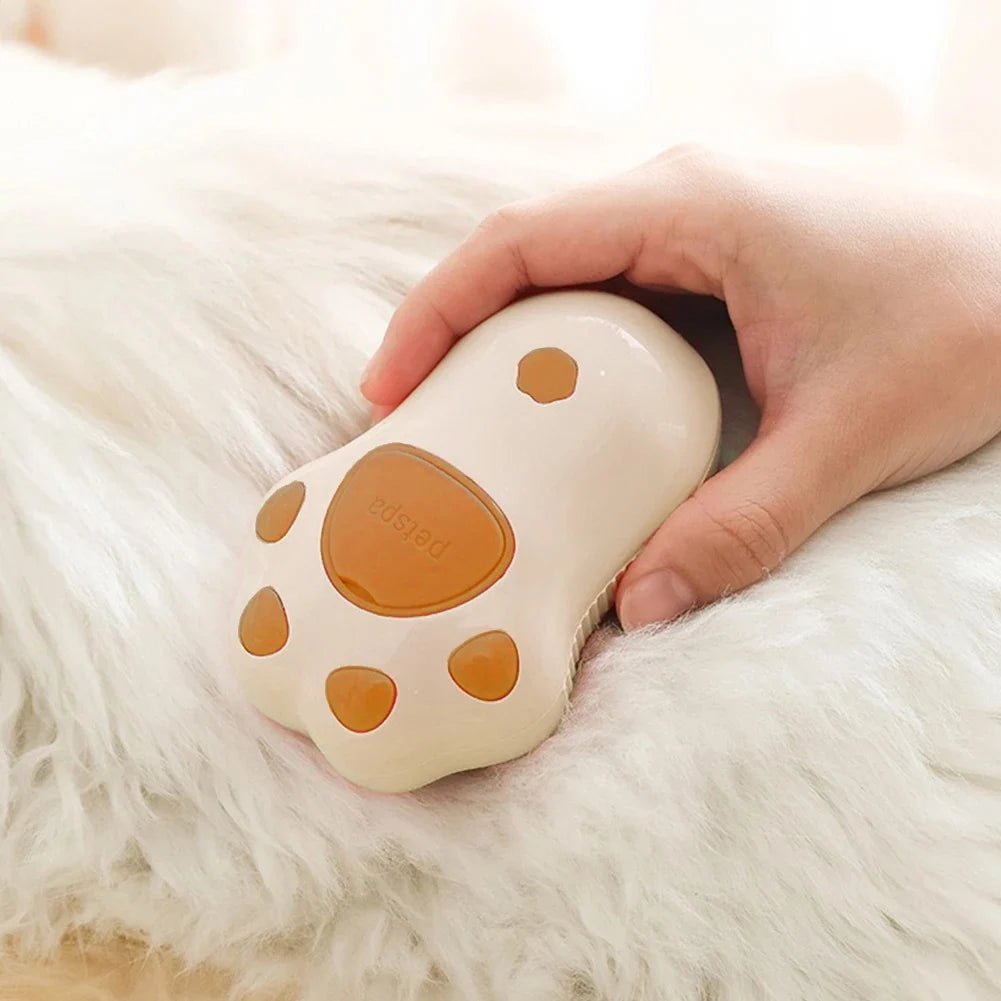 Electric Cat Steam Brush – 3-In-1 Pet Grooming Comb with Water Spray for Cats and Dogs, USB Rechargeable - PawFlow