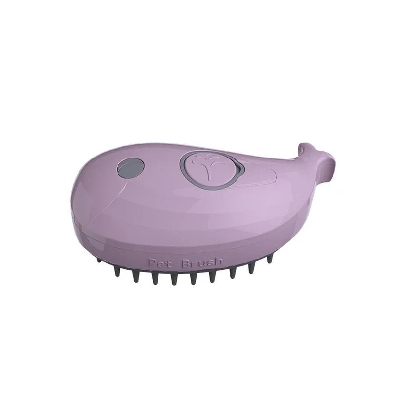 Electric Cat Steam Brush – 3-In-1 Pet Grooming Comb with Water Spray for Cats and Dogs, USB Rechargeable - PawFlow