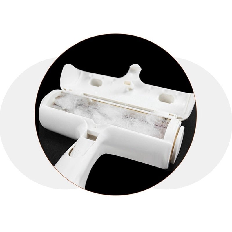 Pet Hair Remover Roller Removing Dog Cat Hair from Furniture self-cleaning Lint Pet Hair Remover - PawFlow