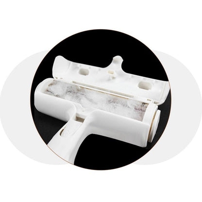 Pet Hair Remover Roller Removing Dog Cat Hair from Furniture self-cleaning Lint Pet Hair Remover - PawFlow