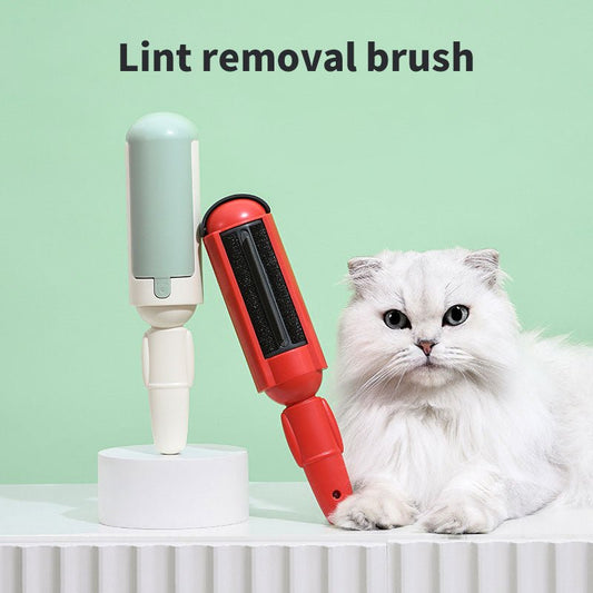 Pet Hair Remover Roller Sticky Hair Brush Coat Sofa Hair Cleaner To Remove Floating Hair Cat Scraper - PawFlow
