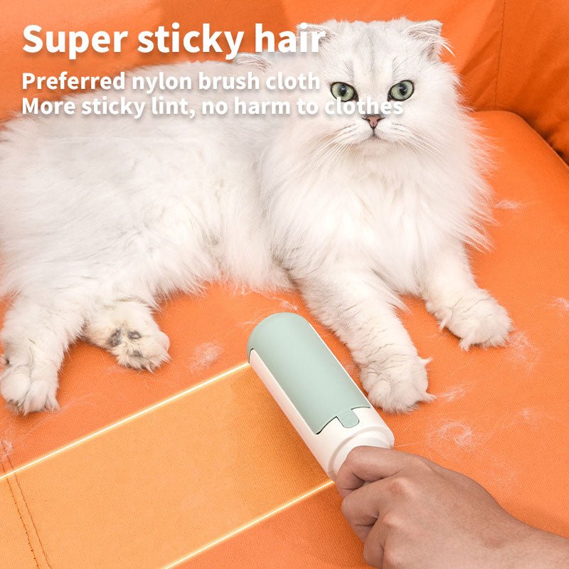 Pet Hair Remover Roller Sticky Hair Brush Coat Sofa Hair Cleaner To Remove Floating Hair Cat Scraper - PawFlow