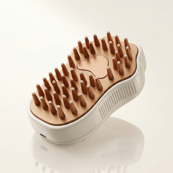 A grooming brush designed for real life