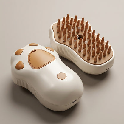 Pet Steam Brush 3-in-1