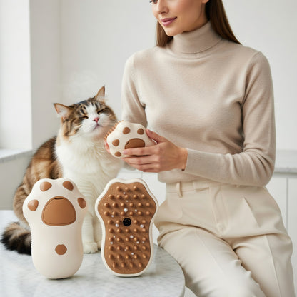 Pet Steam Brush 3-in-1