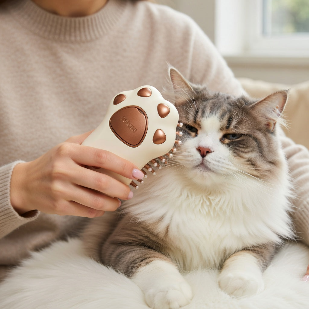 Pet Steam Brush 3-in-1